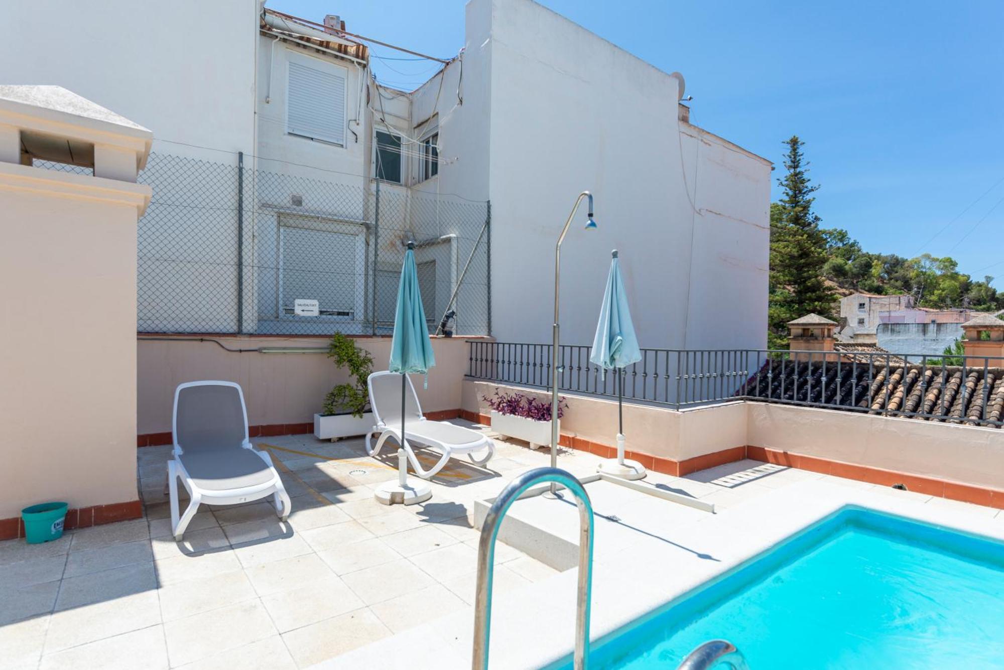 Apartment & Pool In Malaga City Center 外观 照片